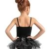 Capezio Children's Collection Belted Camisole Tutu Dress Toddler; Black