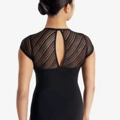 Capezio Paris Leotard Adult X- Small; Black