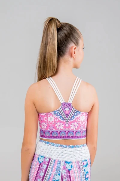 Sylvia P Samira Reversible Cropped Singlet Child 12 4 Sylvia P Samira Reversible Cropped Singlet Child 12 - Image 2