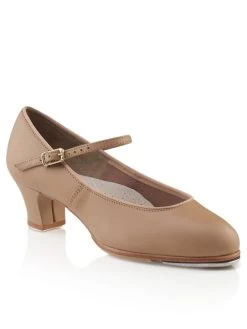 Capezio Tap JR. Footlight Adult 10; Black