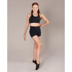 Energetiks Tory Adjustable Bra Crop Top Adult X- Small; Black