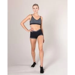 Energetiks Sophia Crop Top Black; Adult X-Small 7 Energetiks Sophia Crop Top Black; Adult X-Small -Dance Clothing Store AC116 BLK XSML 1