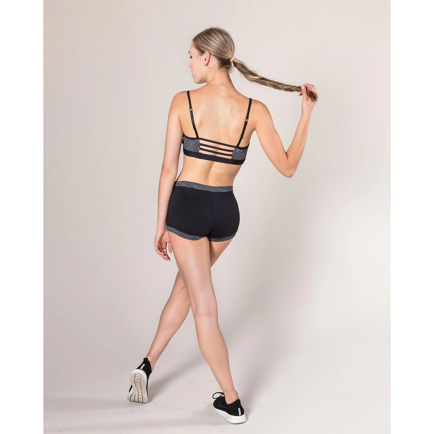 Energetiks Sophia Crop Top Black; Adult X-Small 5 Energetiks Sophia Crop Top Black; Adult X-Small - Image 3