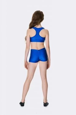 Studio 7 T-Back Crop Top Adult Medium; Black -Dance Clothing Store ADCT01 3