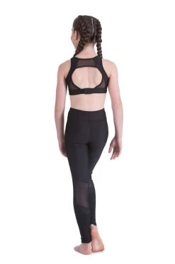 Studio 7 Olive Crop Top Adult Small; Black -Dance Clothing Store ADCT12 2
