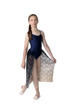 Studio 7 Midnight Contemporary Dress Adult Large; Charcoal -Dance Clothing Store ADD11 2