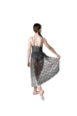 Studio 7 Midnight Contemporary Dress Adult Large; Charcoal