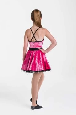 Studio 7 Rock & Roll Dress Adult Small; Red