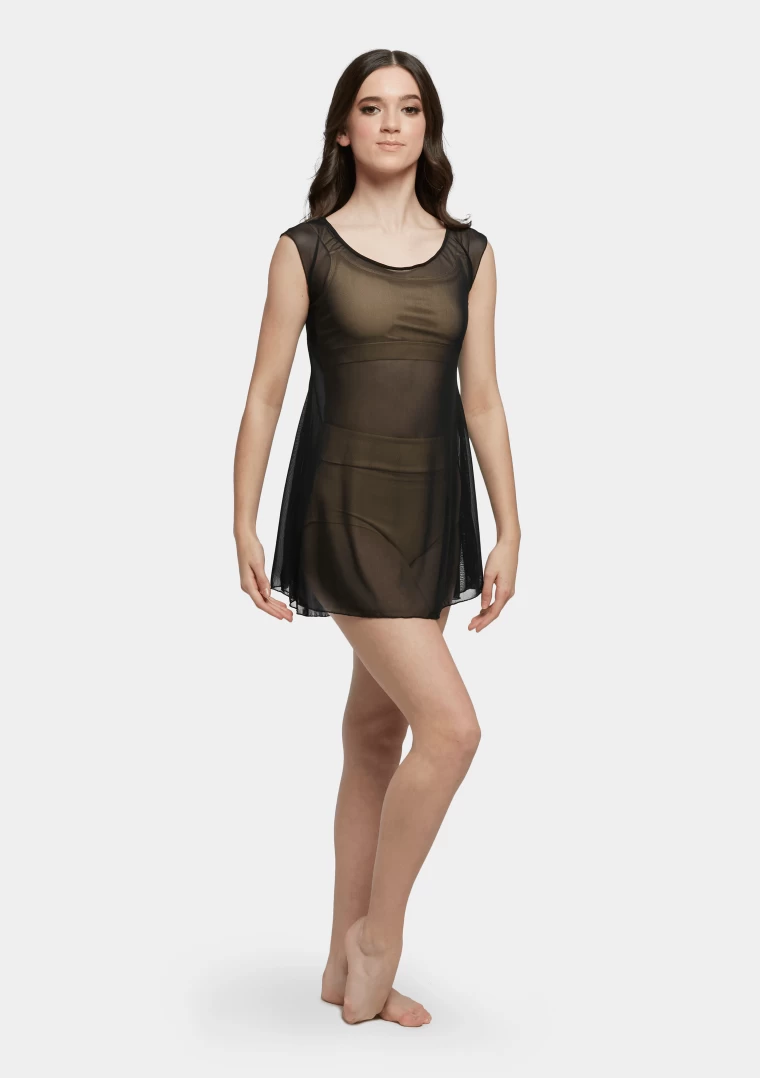 Studio 7 Mesh Slip Dress Adult Small; Black 4 Studio 7 Mesh Slip Dress Adult Small; Black - Image 2