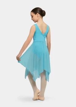 Studio 7 Elsie Lyrical Dress Adult Small; Sky Blue