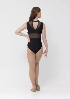 Studio 7 Liza Leotard Adult X- Small; Black/Gold