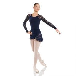 Energetiks Hailey Leotard Adult Large; Black -Dance Clothing Store AL113 5