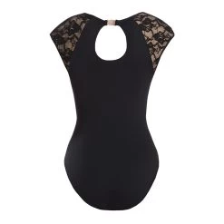 Energetiks Allison Lace Leotard Adult X- Small; Black