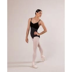 Energetiks Giselle Camisole Leotard Adult X- Small; Black -Dance Clothing Store AL17 BLK XSML 2