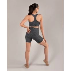 Energetiks Sabre Bike Shorts Adult X- Small; Black -Dance Clothing Store AT114M BLK XSML 2