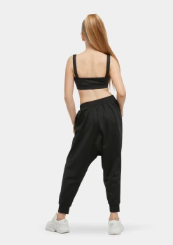 Studio 7 Unisex Harem Pants Adult Small; Black