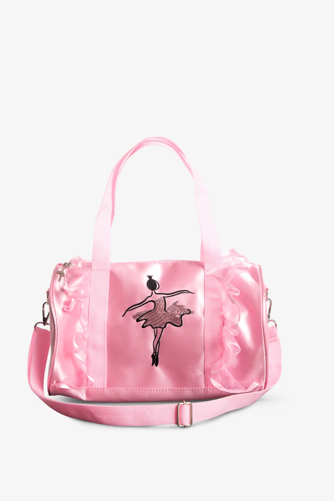 Capezio Sequin Ballerina Barrel Bag 3 Capezio Sequin Ballerina Barrel Bag