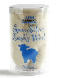 Capezio Spun Silver Lamb's Wool