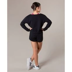 Energetiks Brooklyn Cropped Sweater Child Small; Black