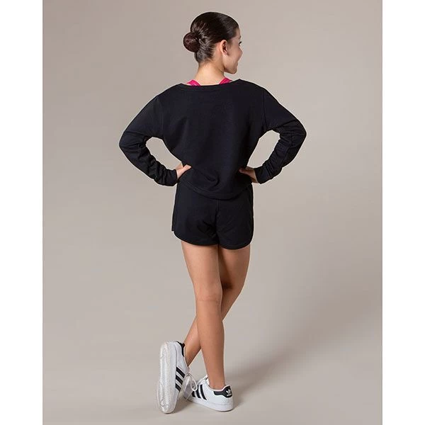 Energetiks Brooklyn Cropped Sweater Child Small; Black 3 Energetiks Brooklyn Cropped Sweater Child Small; Black