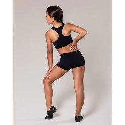 Energetiks Eve Crop Child Small; Black