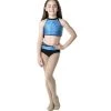 Studio 7 Bright Lights Crop Top Child Large; Lime -Dance Clothing Store CHCT09