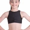 Studio 7 Olive Crop Top Child X- Large; Black