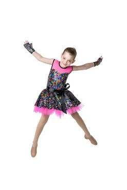 Studio 7 Party Princess Dress Child Large; Hot Pink -Dance Clothing Store CHD07 2