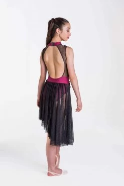 Studio 7 Whimsical Lyrical Dress Child Medium; Burgundy -Dance Clothing Store CHD15 2