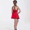 Studio 7 Rock & Roll Dress Child Large; Red -Dance Clothing Store CHD17red chl