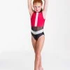 Studio 7 Felicity Leotard Child Medium; Red -Dance Clothing Store CHL08red chm