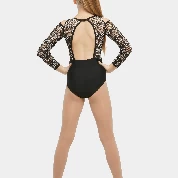 Studio 7 Aztec Leotard Child Small; Black