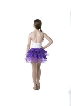 Studio 7 Stepping Out Detachable Bustle Child Large; Black -Dance Clothing Store CHSK09 3