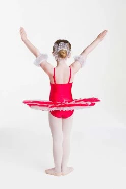 Studio 7 Snowflakes Tutu Child Large; Red
