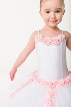Studio 7 Pretty Petals Tutu Child Large; Pale Pink -Dance Clothing Store CHTU10 1