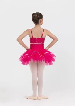 Studio 7 Stella Tutu Dress Child X- Small; Fuchsia