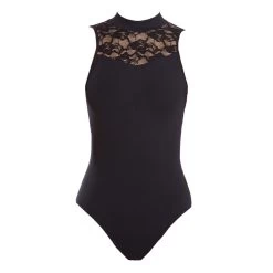 Energetiks Scarlett Leotard Child Large; Black