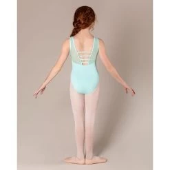 Energetiks Lisa Mesh Leotard Child X- Small; Black -Dance Clothing Store CL22 3