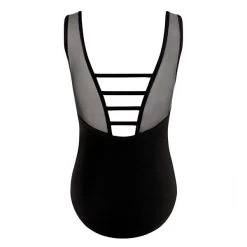 Energetiks Lisa Mesh Leotard Child X- Small; Black