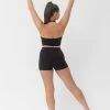 Studio 7 Piper Crop Top Child Small; Black -Dance Clothing Store CPCT06 BL CS
