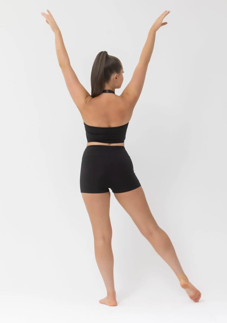 Studio 7 Piper Crop Top Child Small; Black 3 Studio 7 Piper Crop Top Child Small; Black