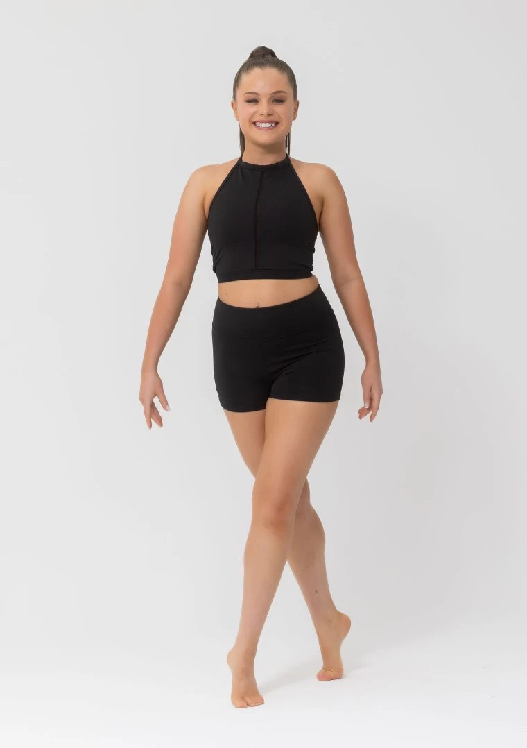 Studio 7 Piper Crop Top Child Small; Black 4 Studio 7 Piper Crop Top Child Small; Black - Image 2