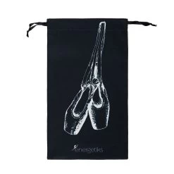 Energetiks Black Dance Shoe Bag; Design 1 -Dance Clothing Store DSB01