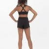 Studio 7 Eco Crop Top Child Small; Black -Dance Clothing Store ECCT01 BL CS