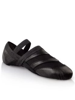 Capezio Seamless Stretch Freeform Ballet Shoe Adult 4; Medium; Black