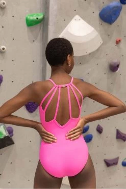 Sylvia P Freefly Leotard Pink Candy Child 10 -Dance Clothing Store FreeleoP ch10 3