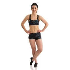 Energetiks Roxy Crop Top Adult X- Small; Black