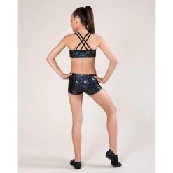 Energetiks Roxy Crop Top Child X- Small; Black 7 Energetiks Roxy Crop Top Child X- Small; Black -Dance Clothing Store GCC33blk chxsml 1