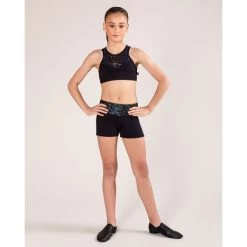 Energetiks Kylie Short Child X- Small; Black -Dance Clothing Store GCT52 5