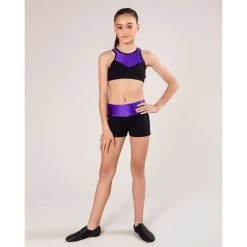 Energetiks Kylie Short Child X- Small; Black -Dance Clothing Store GCT52 6